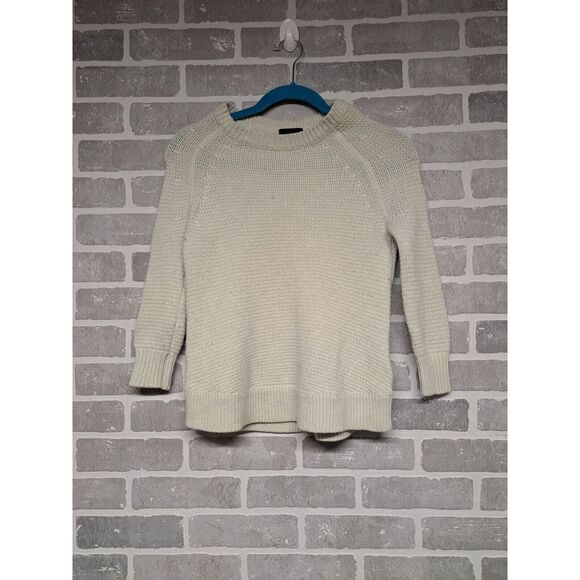 J.Crew Italian Cashmere Knit Mock Neck Long Sleeve Soft‎ Sweater Size XXS - Picture 1 of 11